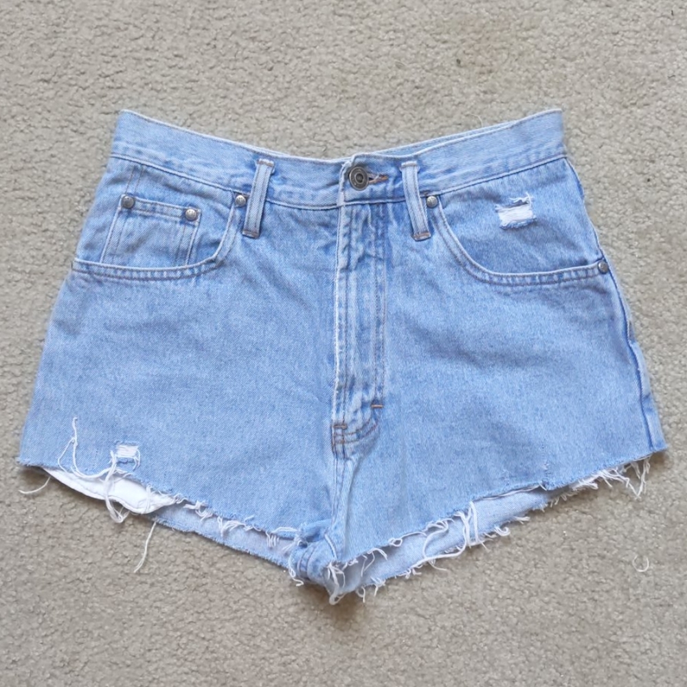 high waisted shorts